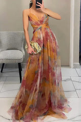 Eirith | Flowing Floral Maxi Dress