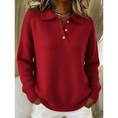 Healen - Knit Polo Sweater