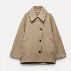 Eulalia  | Oversized wool coat