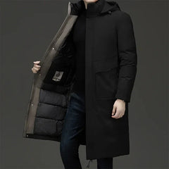 Evan | Men’s Insulated Zip Front Winter Coat