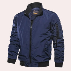 Anthony | Classic Bomber Style Jacket With Zipper For Men