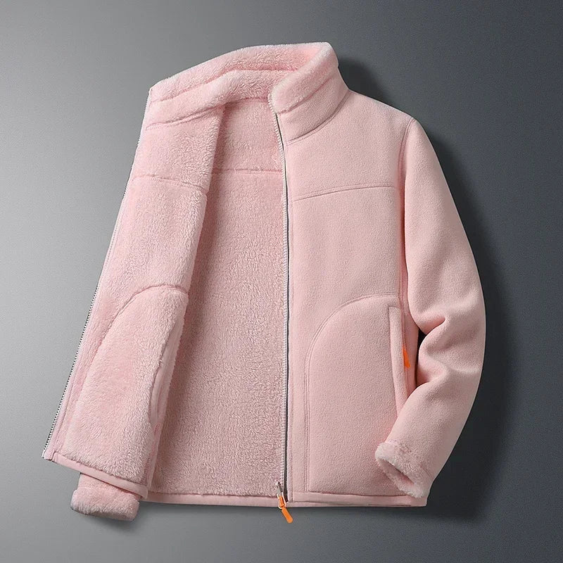 Amelia | Women’s  Classic Stand Collar Zip Winter Jacket