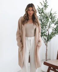 Carranza Coatigan - Camel