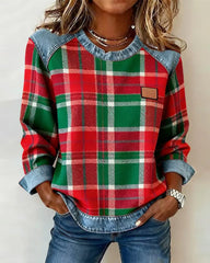 Célia - Sweatshirt Patchwork Daring