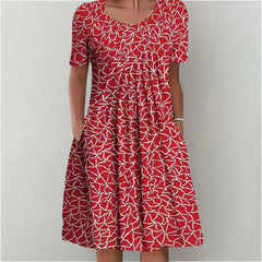 Chloe | Cotton Tummy Coverage Dress