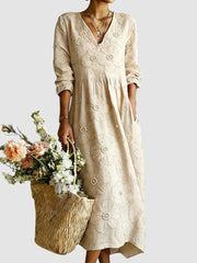 LENA | FLORAL MIDI DRESS