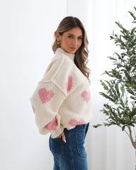 Asterielle Knit - Cream Print