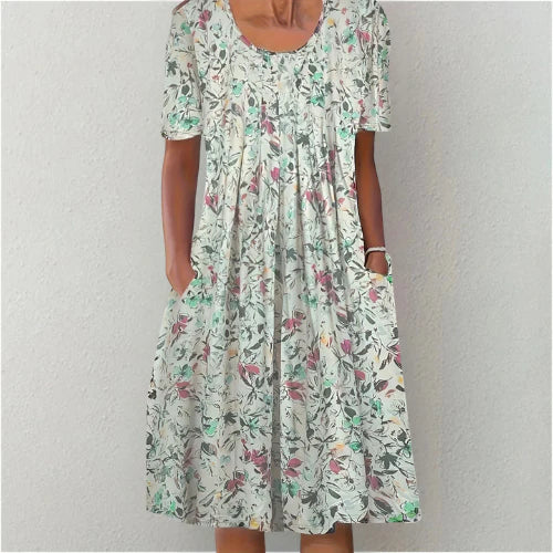 Mia | Cotton Tummy Coverage Dress