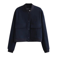 Paige | Women’s Casual Short Bomber Winter Jacket