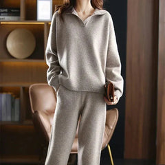 Paige | Women’s Winter Two Piece Lounge Outfit Set