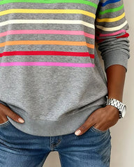 MARIE | Colorful Relaxed Sweater for Everyday Style