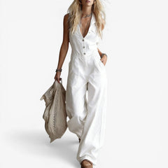 Noirelle Long Layered Jumpsuit