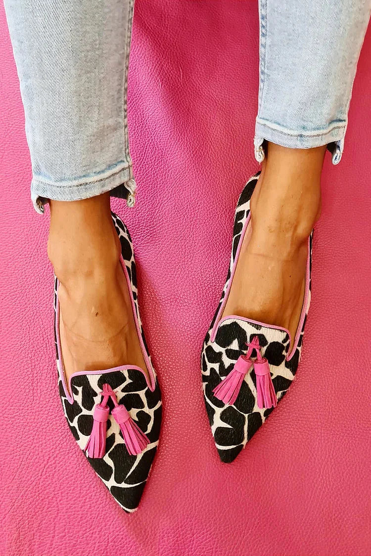 Alexis | Pointed Loafer With Tassels