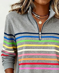 MARIE | Colorful Relaxed Sweater for Everyday Style