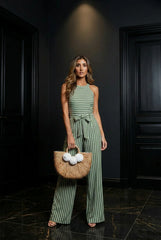 Anne | Striped Jumpsuit
