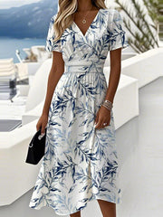 Lilibeth - Garden Breeze Midi Dress