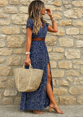 LUCILA - ECCENTRIC MAXI DRESS