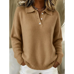 Healen - Knit Polo Sweater