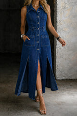 Camille | Open Front Vest Dress