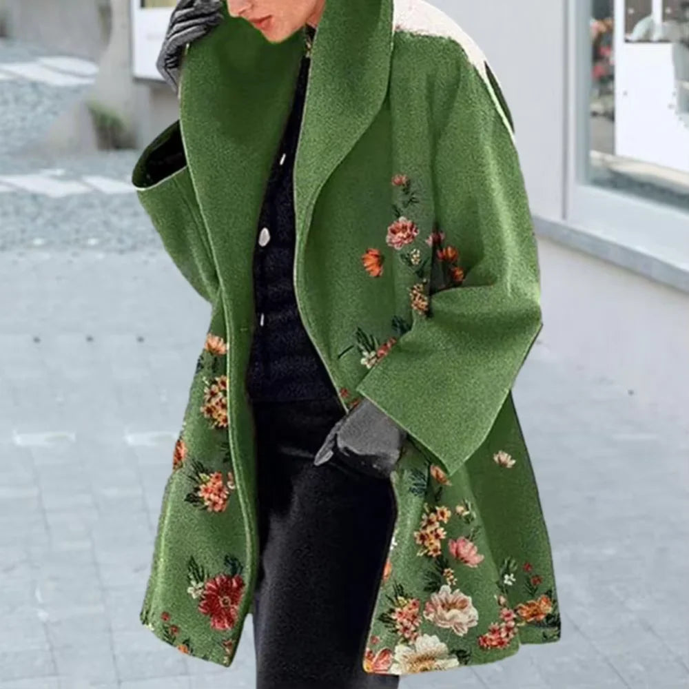 Maribel | Elegant melange coat