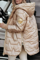 Jacqueline | Hooded coat for women