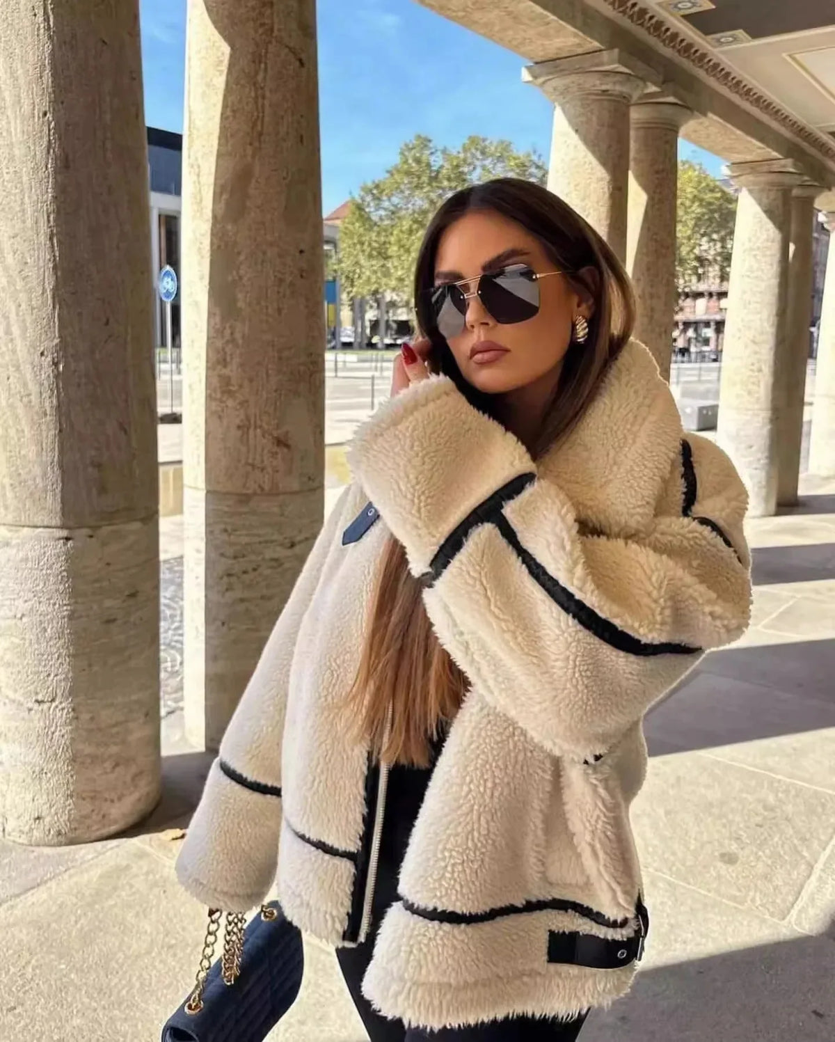 Josefina | Soft and warm teddy coat