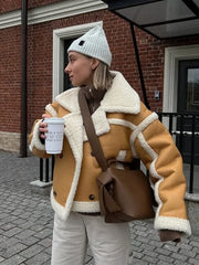 Emily | Women’s Winter Shearling Jacket