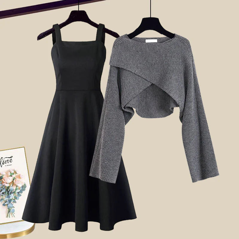 ALICE – ELEGANT 2-PIECE DRESS SET