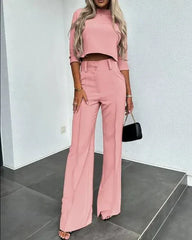 Kayla | Women’s Modern Matching Top And Trousers
