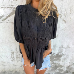 DORIS - PUFF SLEEVE BLOUSE