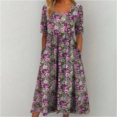 Nina | Cotton Tummy Coverage Dress