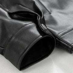 Colton | Men’s Oversized Leather Bomber Jacket