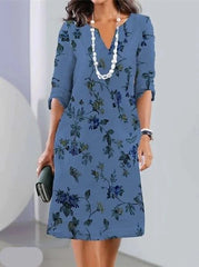 Margaret | Elegant Summer Floral Dress