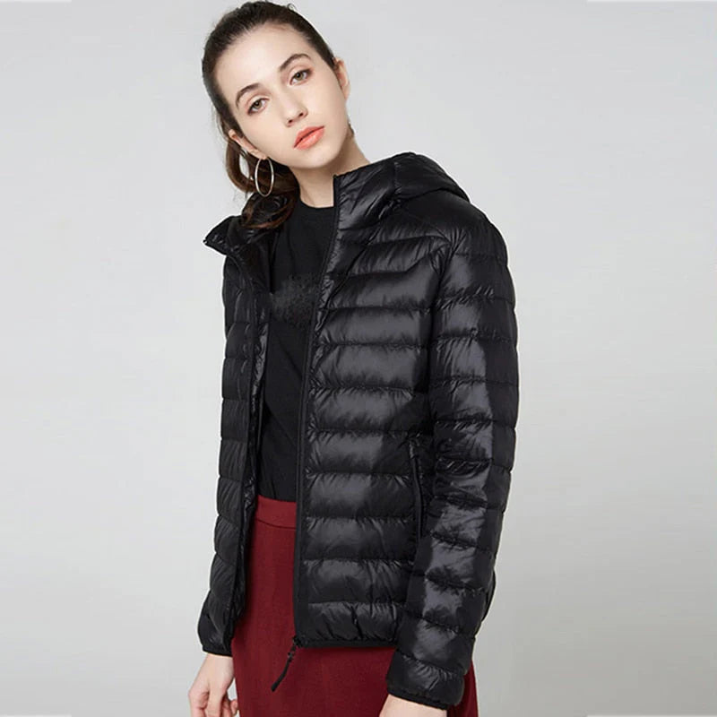 Daisy | Women’s Short Zipper Front Winter Jacket