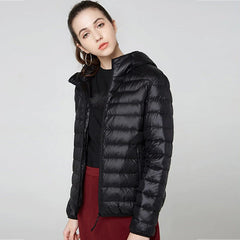 Daisy | Women’s Short Zipper Front Winter Jacket