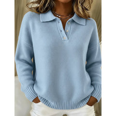 Healen - Knit Polo Sweater