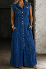 Women's Plus Size Denim Dress