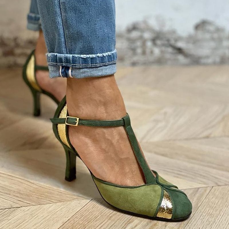 Alona | Patchwork Pumps