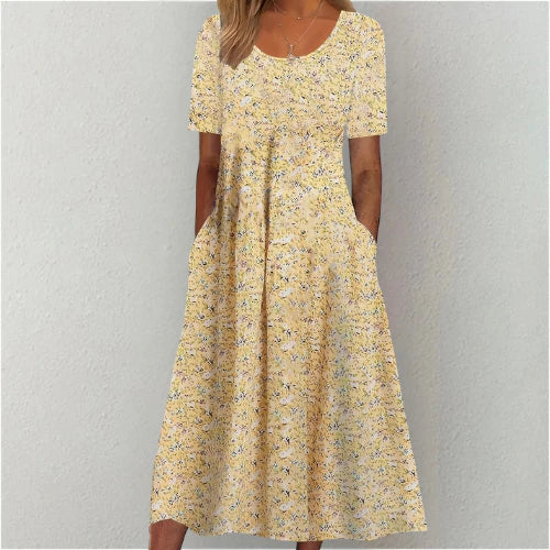 Eva | Cotton Tummy Coverage Dress